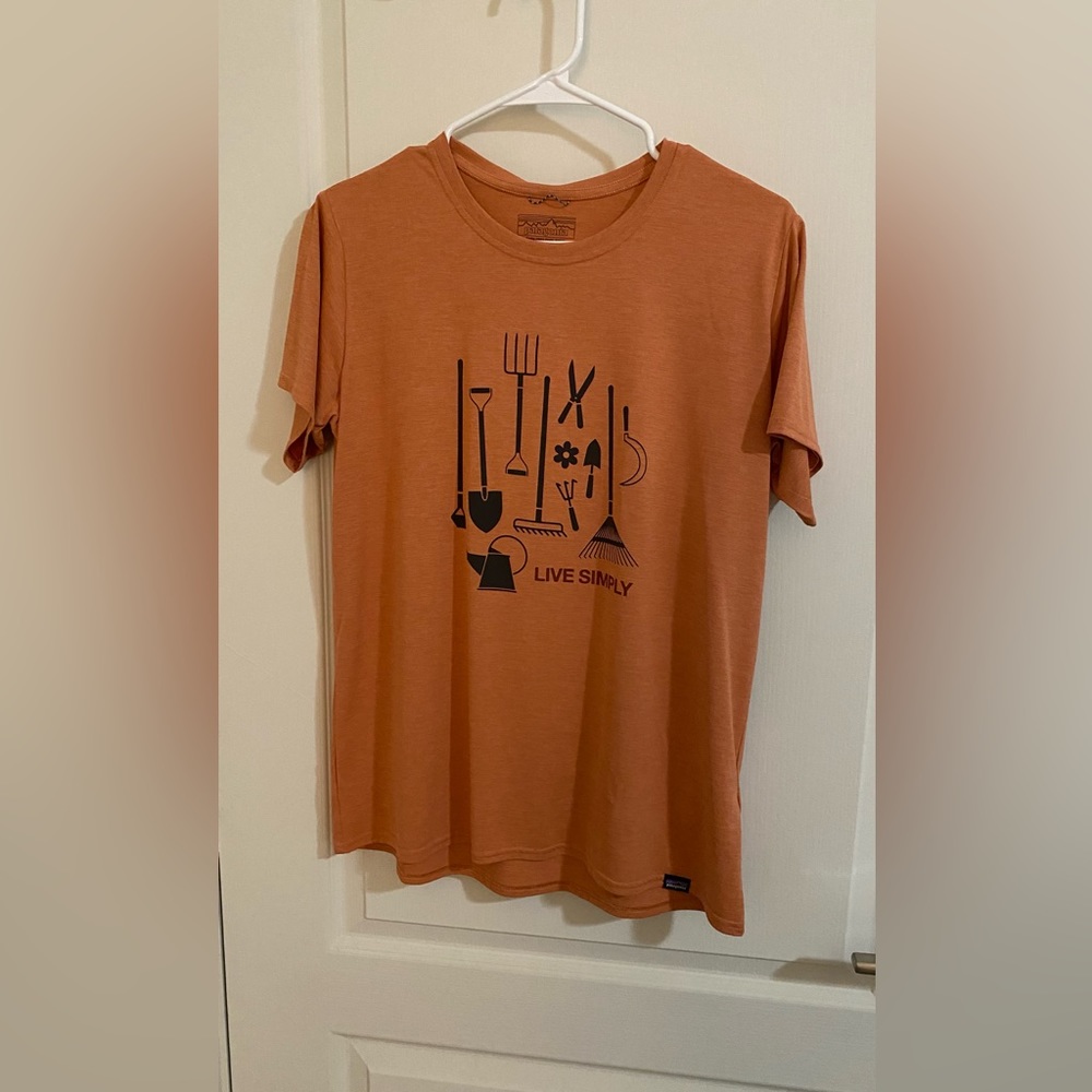 Patagonia size L graphic tee.